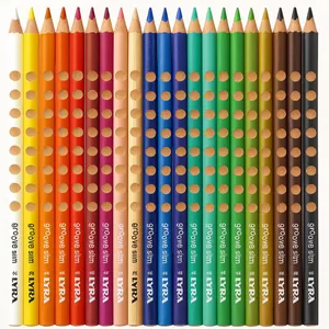 مداد رنگی 24 رنگ لیرا مدل Slim کد NO.24