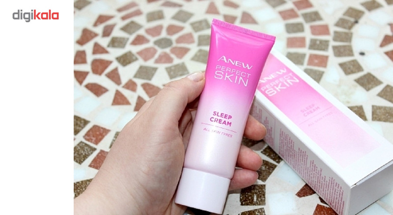کرم شب آون مدل Anew Perfect Skin Sleep Cream حجم 50 میلی لیتر