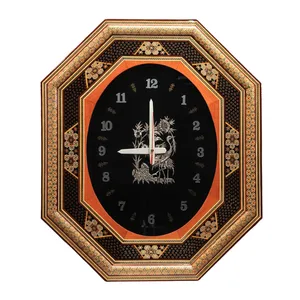 ساعت دیواری خاتم کاری  کد 1-70143