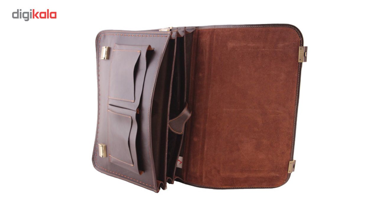 کیف اداری مردانه چرم بارز مدل DL6 -  - 8