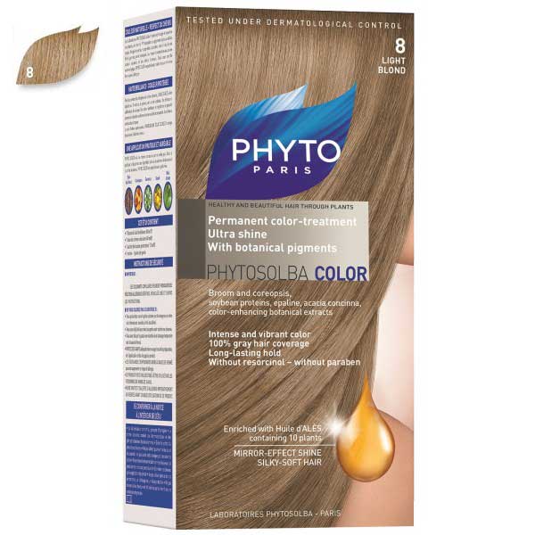 نکته خرید - قیمت روز کیت رنگ مو فیتو مدل PHYTO COLOR شماره 8 خرید