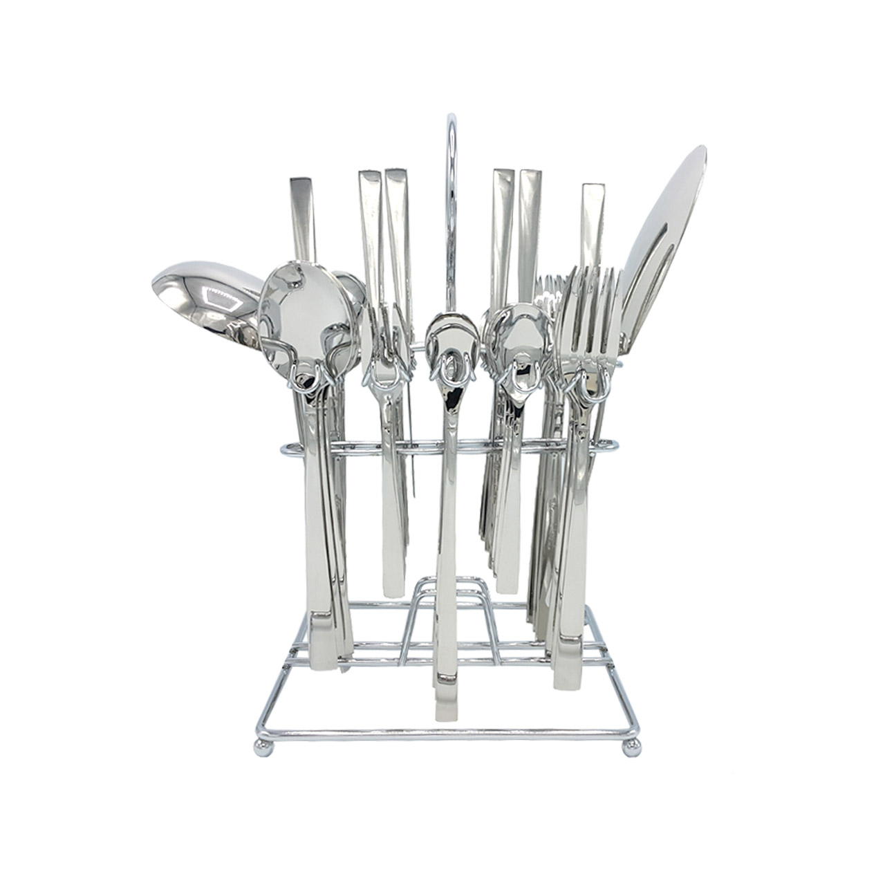 سرویس قاشق و چنگال 39 پارچه اس جی مدل M15