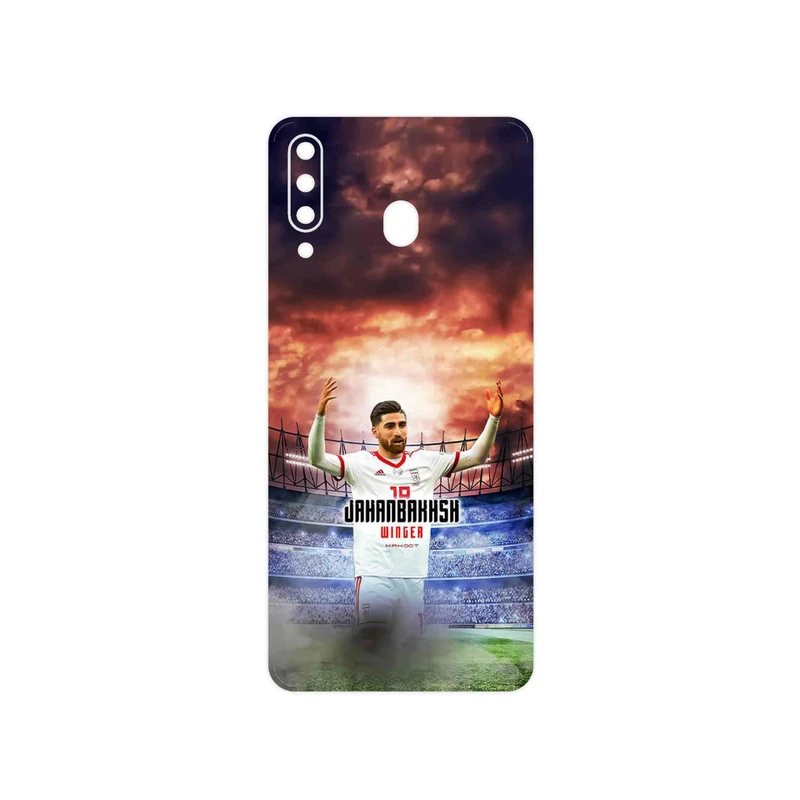 برچسب پوششی ماهوت مدل Alireza Jahanbakhsh مناسب برای گوشی موبایل سامسونگ Galaxy M30