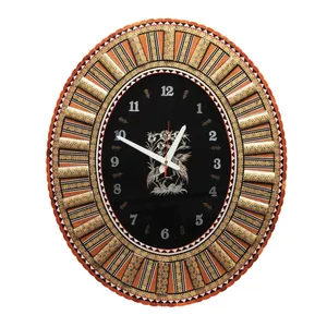 ساعت دیواری خاتم کاری  کد 11-70140