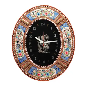 ساعت دیواری خاتم کاری کد dkh75