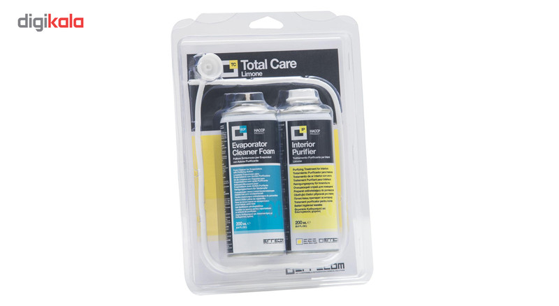 اسپری پاکسازی سیستم سرمایشی توتال کر مدل Limone بسته 2 عددی