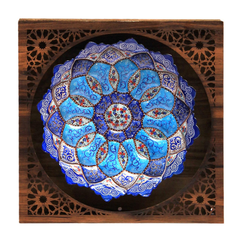 تابلو بشقاب میناکاری کد tm25-2