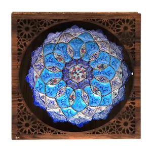 تابلو بشقاب میناکاری کد tm25-3