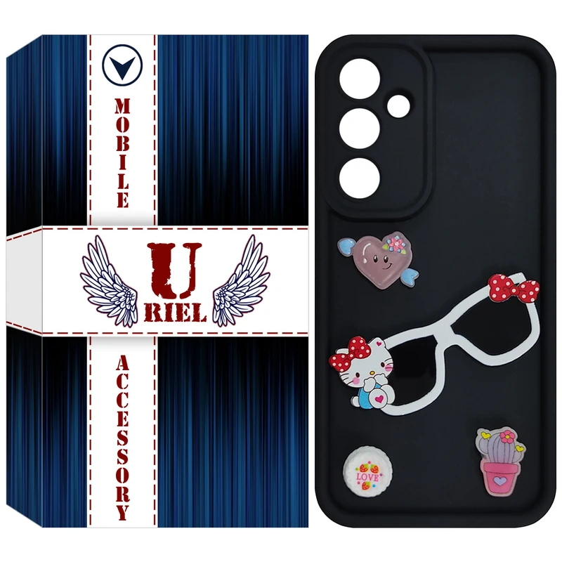 کاور یوریل مدل سولید عروسکی طرح 3 مناسب برای گوشی موبایل سامسونگ Galaxy A35