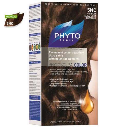 کیت رنگ مو فیتو مدل PHYTO COLOR شماره 5NC حجم 40 میل