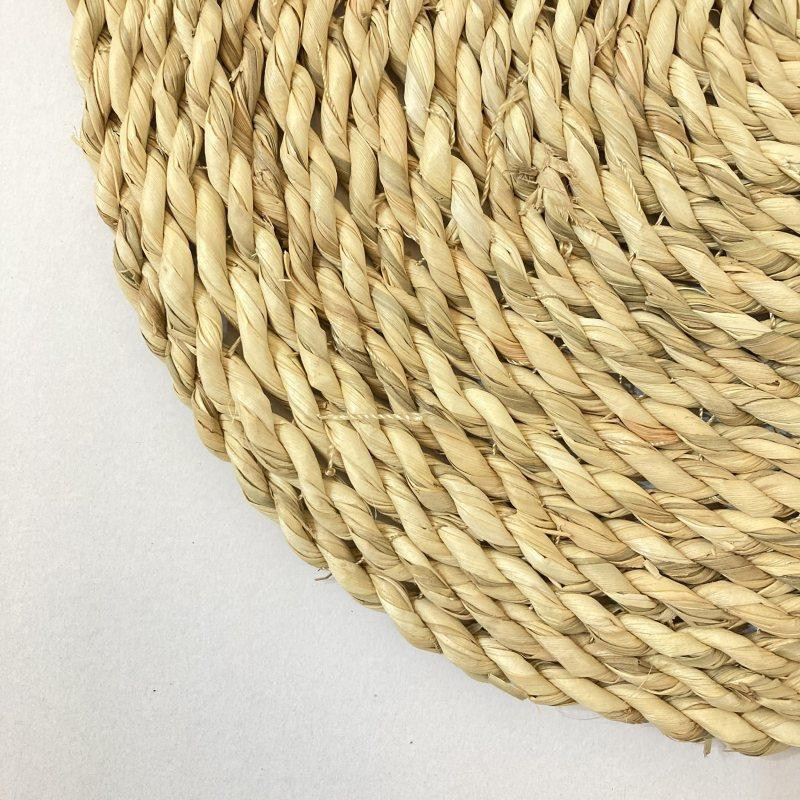 زیربشقابی مدل حصیری مجموعه 4 عددی