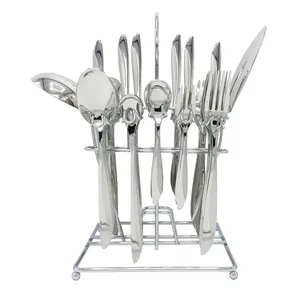 سرویس قاشق و چنگال 39 پارچه اس جی مدل M17