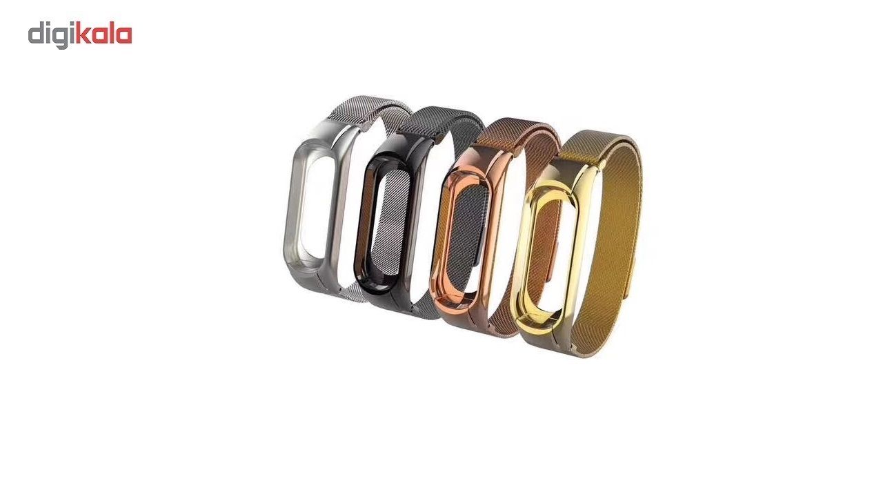 بند مچ بند مدل Mi Band 3Milanese مناسب برای مچ بند هوشمند شیائومی3 main 1 3