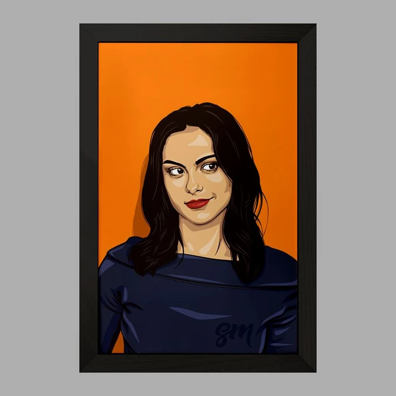 تابلو خندالو مدل ورونیکا سریال ریوردیل Riverdale کد 28473