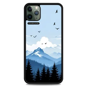 AKAM AMC-WA11PROMAX-MOUNTAINS-7 Cover For Apple iPhone 11 Pro Max
