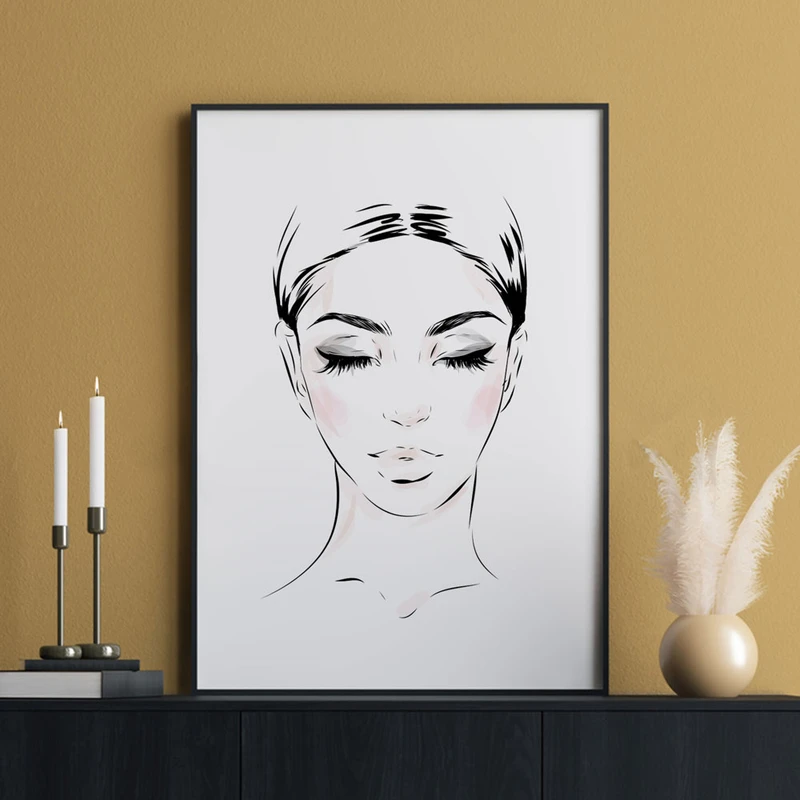 تابلو سالی وود مدل آرامش عمیق کد T320414