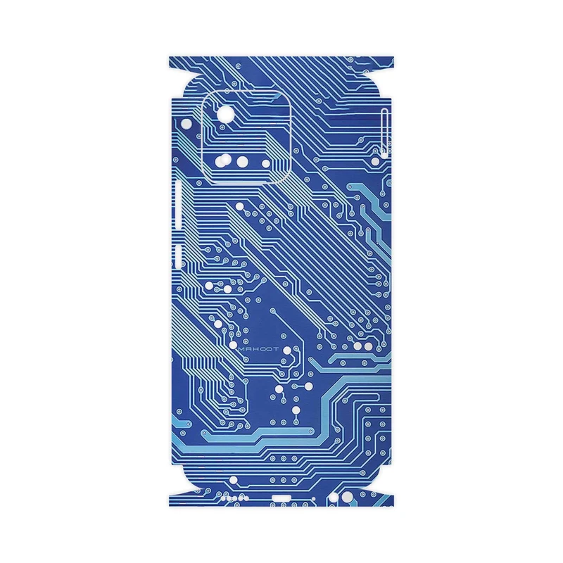 برچسب پوششی ماهوت مدل Blue_Printed_Circuit_Board-FullSkin مناسب برای گوشی موبایل آنر X5