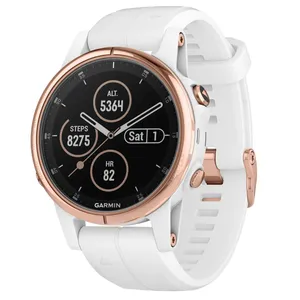 ساعت مچی هوشمند گارمین مدل fenix 5s plus rosegold