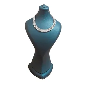 گردنبند زنانه مدل نگینی A12