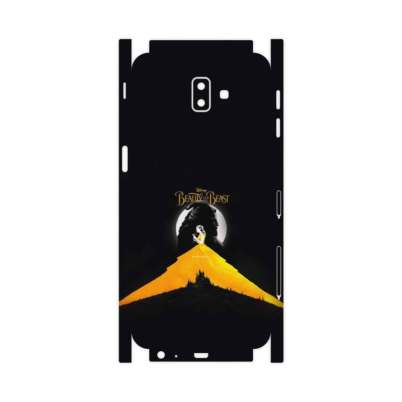 برچسب پوششی ماهوت مدل Beauty and the Beast-FullSkin مناسب برای گوشی موبایل سامسونگ Galaxy J6 Plus