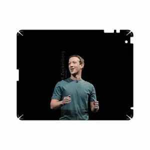 MAHOOT Mark Zuckerberg Cover Sticker for Apple iPad 2 2011 A1395