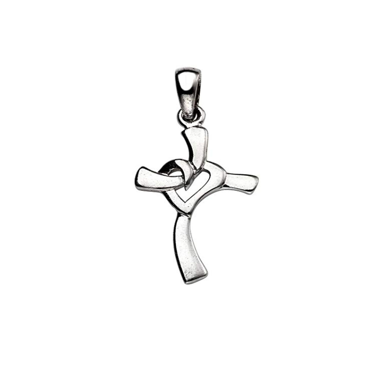 آویز نقره بیگینینگز مدل P4475