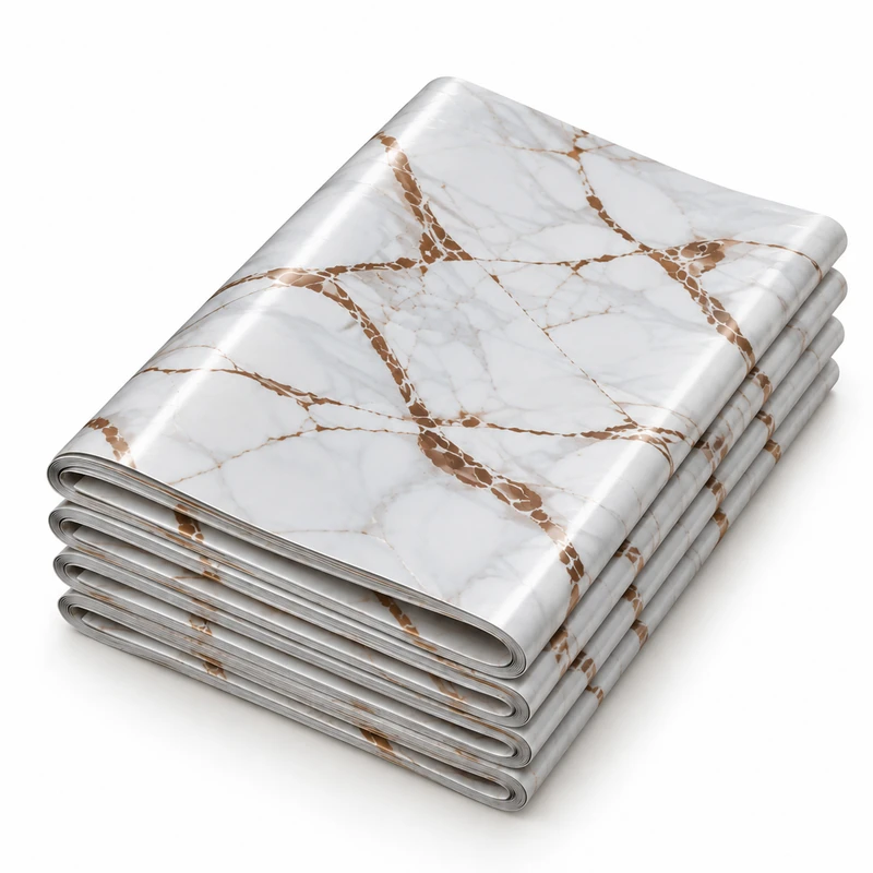 روکش داخل کابینت مدل رویال لاین  کد  10m × 60cm