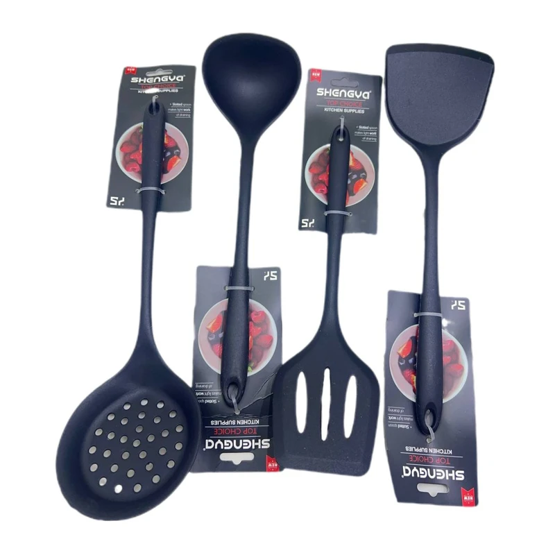 سرویس کفگیر و ملاقه 4 پارچه شنگیا مدل مدرن کد 20-460