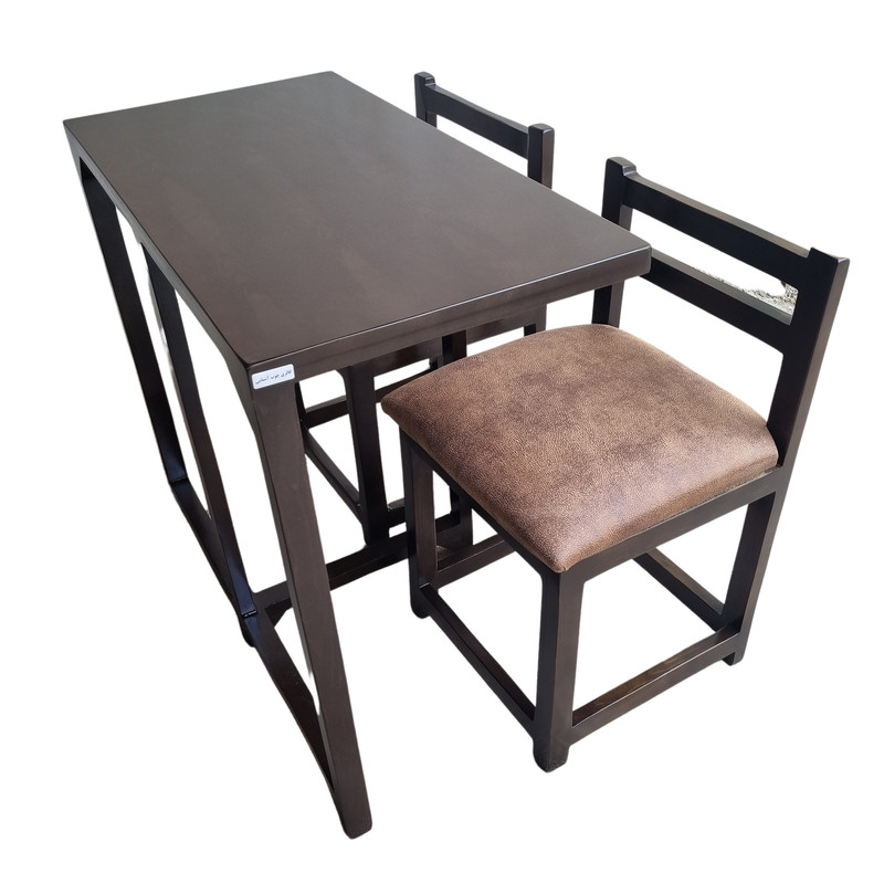 میز و صندلی ناهارخوری 2 نفره گالری چوب آشنایی مدل 779