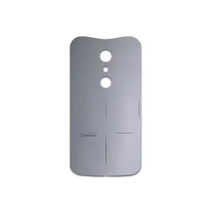 MAHOOT Matte-Silver Cover Sticker for Motorola Moto G 2nd gen
