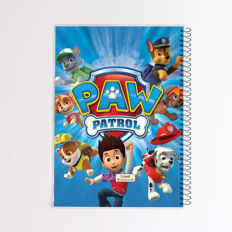 دفتر مشق ۸۰ برگ دایان مدل سگ‌های نگهبان کد۵۳۴۴۲ بسته ۴ عددی