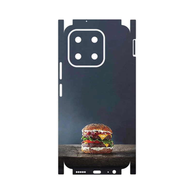 برچسب پوششی ماهوت مدل Hamburger-FullSkin مناسب برای گوشی موبایل آنر X6b