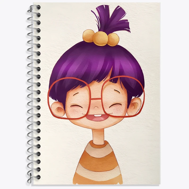 دفتر نت موسیقی 50 برگ خندالو طرح دخترانه کد F8382