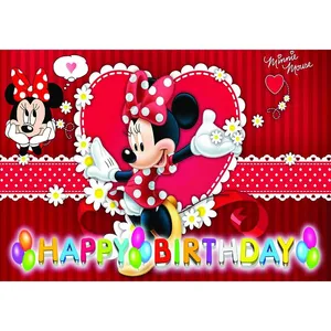 بنر تولد طرح مینی موس کد 60-01r 