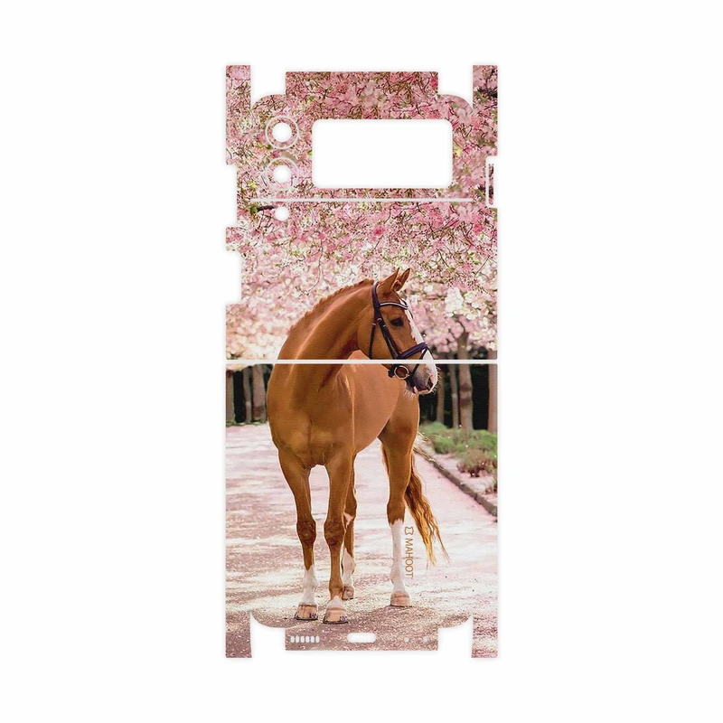 برچسب پوششی ماهوت مدل Horse-1-FullSkin مناسب برای گوشی موبایل سامسونگ Galaxy Z Flip3 5G