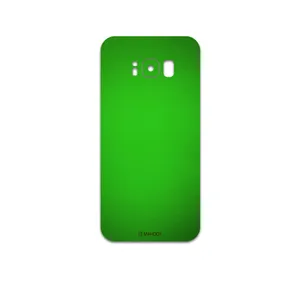 MAHOOT Metallic-Green Cover Sticker for Samsung Galaxy S8