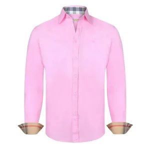 پیراهن آستین بلند مردانه بربری مدل Sca71