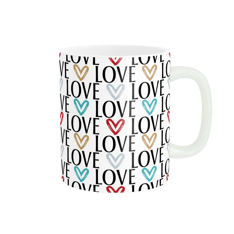 ماگ پاد آفرین طرح LOVE کد 640