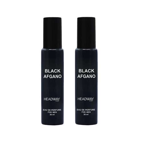 عطر جیبی مردانه هدوی استوری مدل بلک افغان حجم 30 میلی لیتر مجموعه 2 عددی