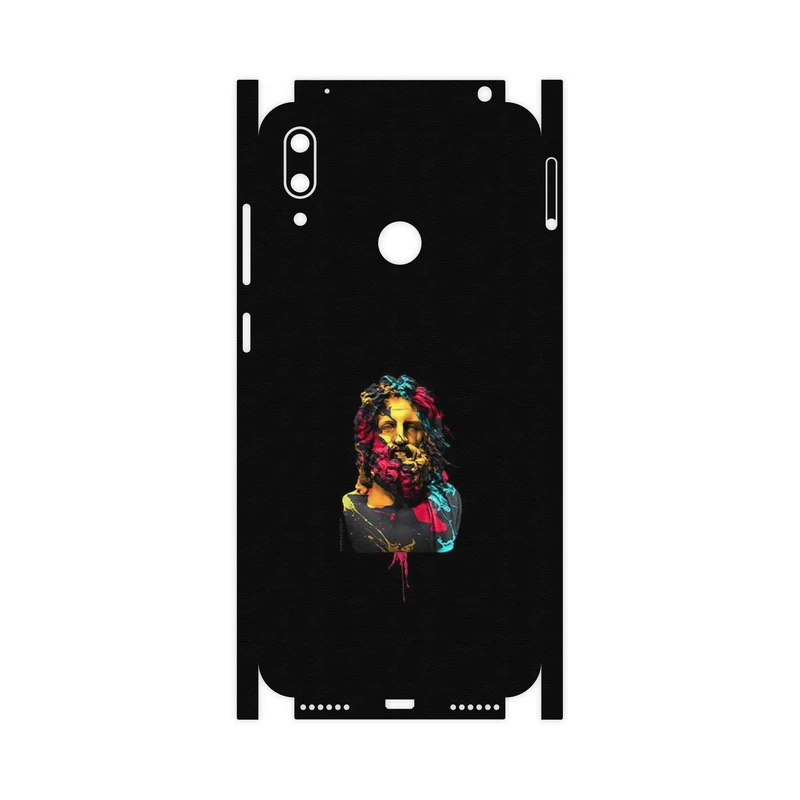 برچسب پوششی ماهوت مدل Painted Sculpture Digital Art-FullSkin مناسب برای گوشی موبایل هوآوی Y7 Prime 2019