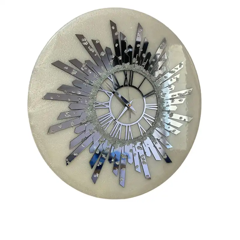 ساعت دیواری مدل مولتی پلکسی اینه کاری