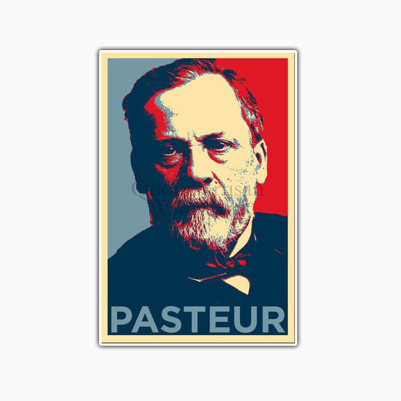 استیکر لپ تاپ و موبایل بووم طرح Pasteur مدل RB کد FR40