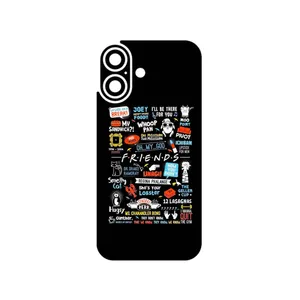 MAHOOT Friends 2 Cover Sticker for Apple iPhone 16