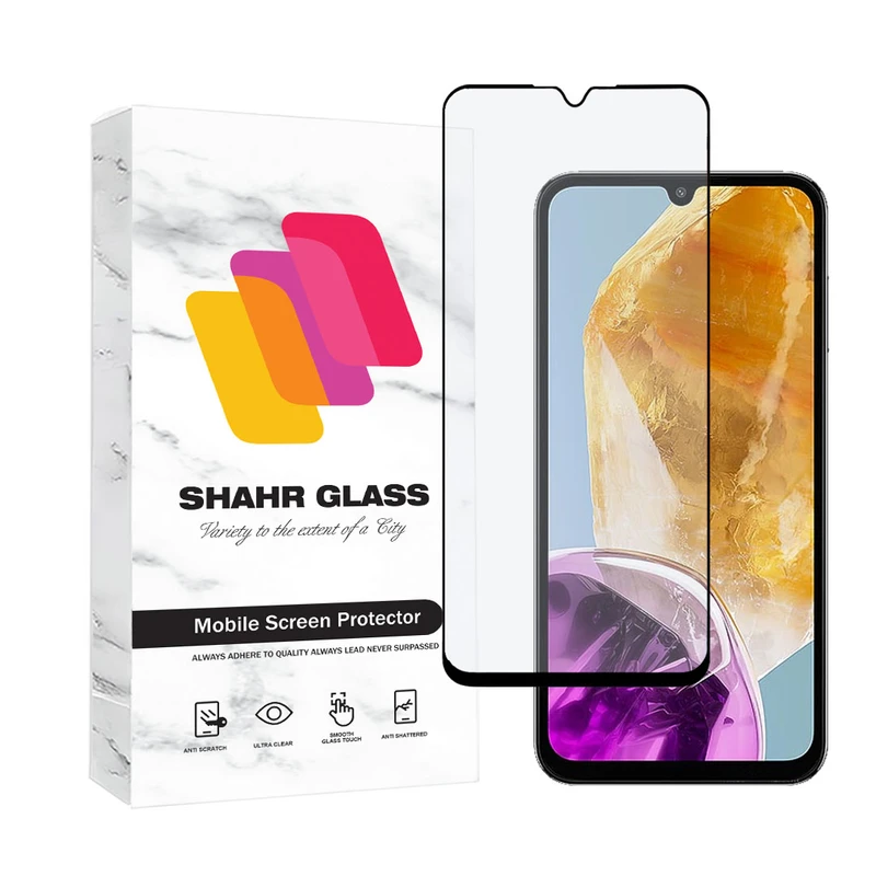 محافظ صفحه نمایش سرامیکی مات شهر گلس مدل CRMBLUE مناسب برای گوشی موبایل سامسونگ Galaxy M15