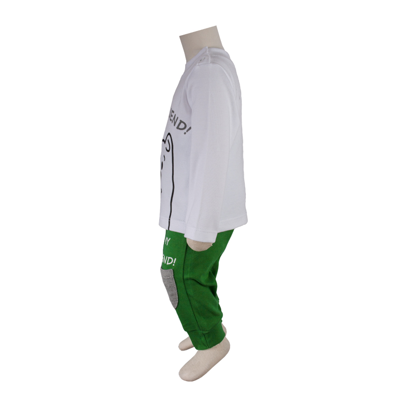 ست 3 تکه لباس نوزادی آدمک مدل فرندز کد 323600 رنگ سبز -  - 7