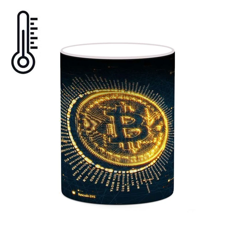 ماگ حرارتی کاکتی مدل کریپتو کارنسی و ارزهای دیجیتال کد mgh23925