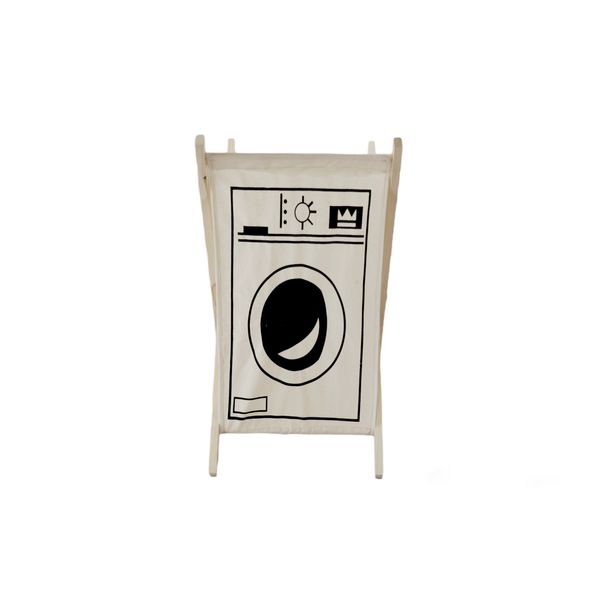 سبد رخت چرک مدل نایس هوم طرح ماشین لباسشویی