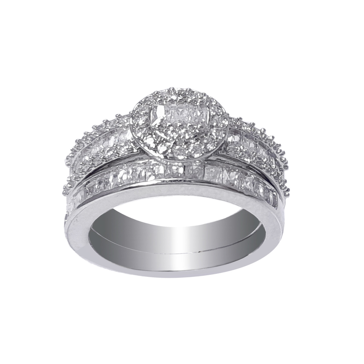 انگشتر زنانه طرح جواهر کد Rsj2 مجموعه 2 عددی انگشتر زنانه طرح جواهر کد Rsj2 مجموعه 2 عددی