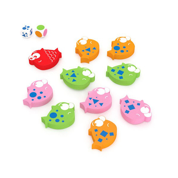 بازی فکری نهالک مدل ماهی سرخ کوچولو