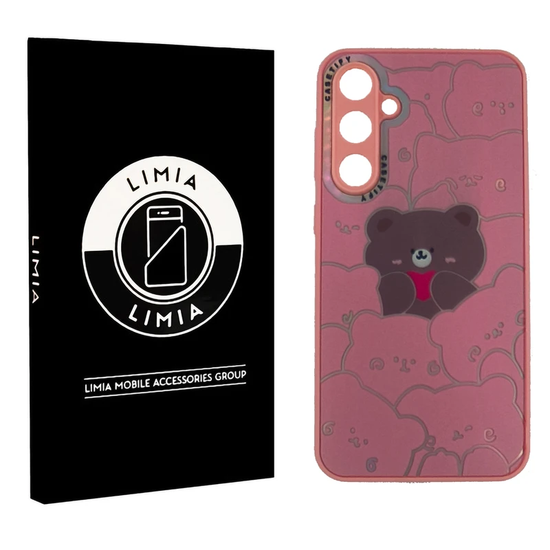 کاور لیمیا مدل فانتزی لنزدار طرح عروسکی مناسب برای گوشی موبایل سامسونگ Galaxy A55